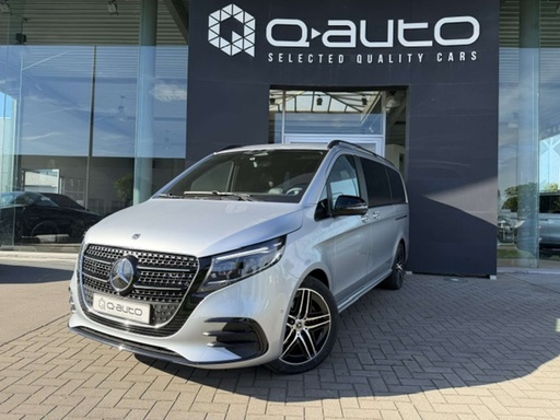Mercedes-Benz V 300 d AMG Line 7 Zit of 5 Zit dubbel Cabine / Airmatic / Pano Dak / Elek deuren  / Trekhaak / 360° Cam / Burmester / Standve